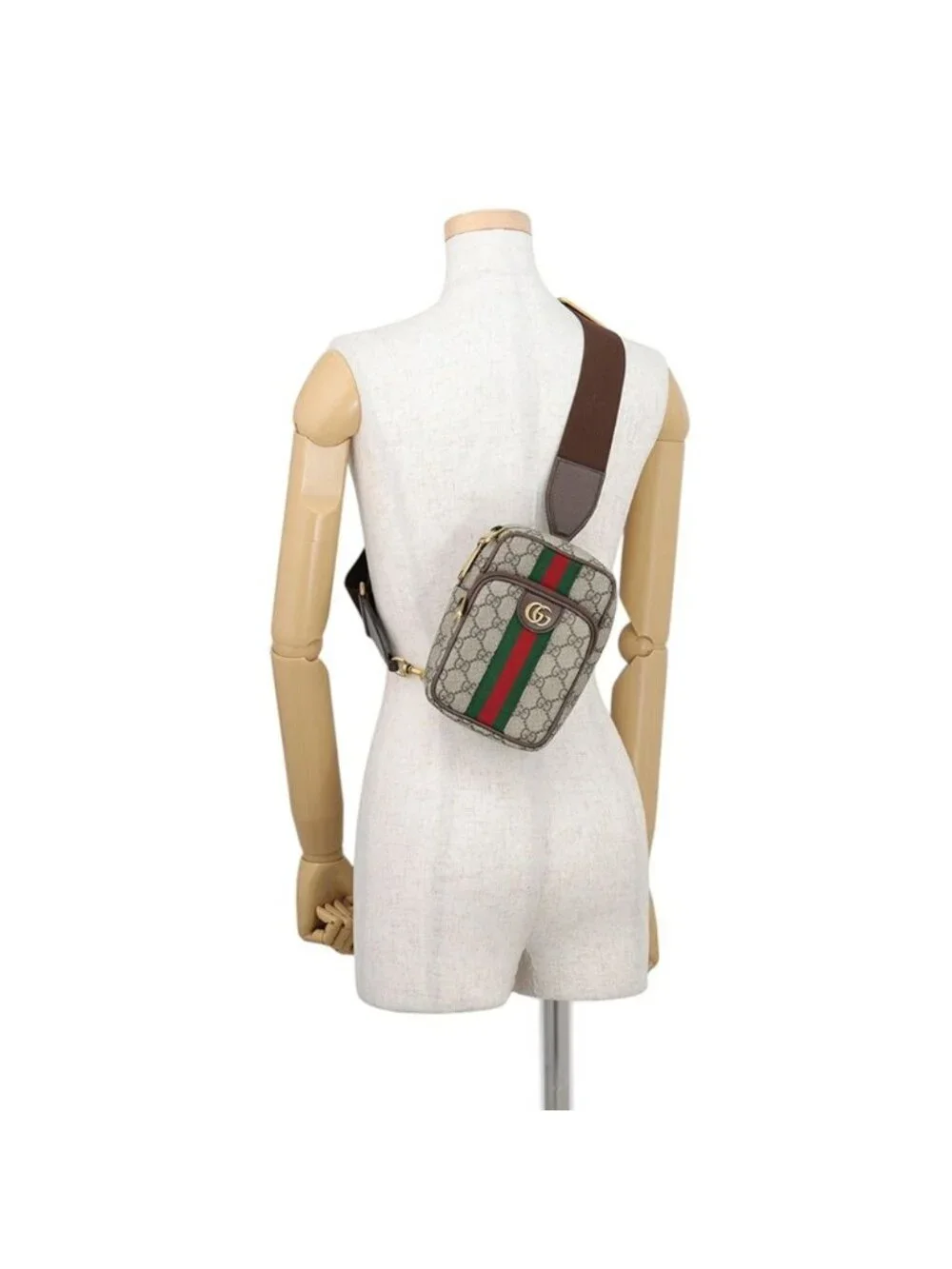 Gucci Belt Bag Small Opdia GG Supreme Leather Canvas